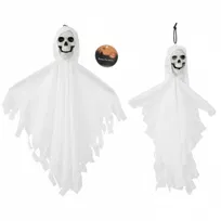 / Zawieszka Halloweenowa Kościotrup Duch Szkielet Wiszący Dekoracja Halloween 40 Cm