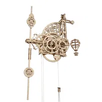 Zegar ścienny z wahadłem Aero Clock model mechaniczny