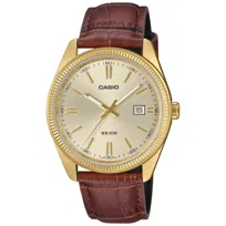Zegarek Męski Casio MTP-1302PGL-9AVEF brązowy