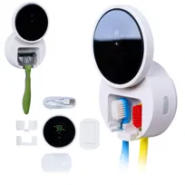 ZENT® Uveo Plus, Inteligentny sterylizator UV z technologią Dual-LightCare™ i ThermoDry™ bez wiercenia, samoprzylepny z 3 uchwytami