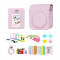Zestaw 8W1 Akcesoria Do Fujifilm Instax Mini 12 / Różowy