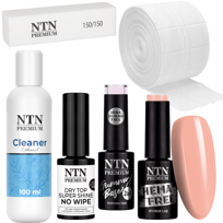 Zestaw Do Soap Nails Efekt Mydlanych Paznokci Baza Top Lakier Blok Cleaner Nr309