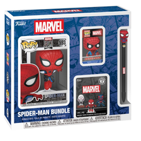 Zestaw Funko POP! Marvel Spider-Man – figurka, brelok, mini, długopis