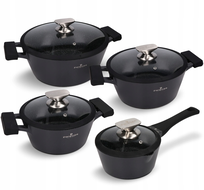 Zestaw garnków 8 el. Black Stone Zwieger