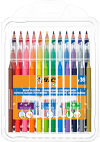 Zestaw Kid Couleur+Evolution+Plastidecor, 36 szt., BIC Kids