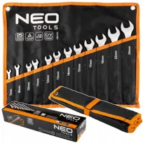 Zestaw Kluczy Płasko Oczkowych 7-24 mm 12 szt. na Płachcie NEO TOOLS