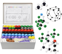 Zestaw modeli molekularnych do chemii 444 el. nauka wiązań atomów