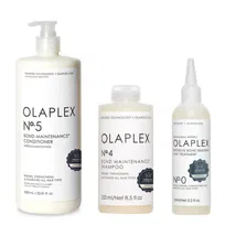 Zestaw Olaplex No. 5 Odżywka + No. 4 Szampon + No. 0 Kuracja – Kosmetyki pielęgnacyjne do włosów