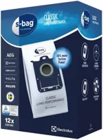 Zestaw Worki Do Odkurzacza Electrolux S-Bag Classic Performance, 12 Szt.