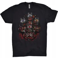 Żółwie Ninja Koszulka Zombie Horror Mutant Turtles