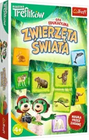 Zwierzęta świata - Rodzina Treflików, 02337 gra edukacyjna Trefl