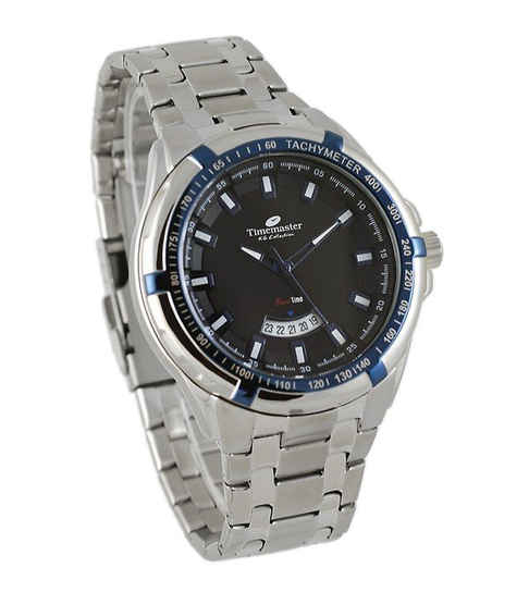 194/01 Zegarek Męski Timemaster Stal Data Timemaster