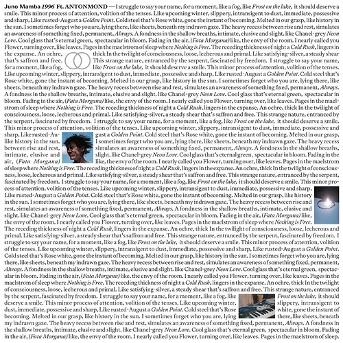 1996 Juno Mamba feat. ANTONMOND