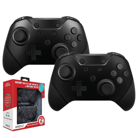 2-Pack kontrolerów Nintendo Switch czarny Hyperkin