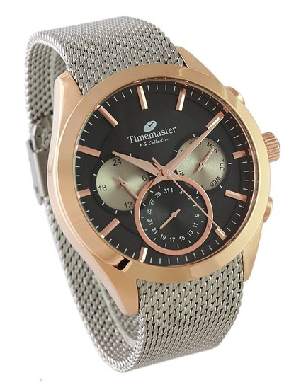 213/06 Zegarek Męski Timemaster Multidata Mesh Timemaster