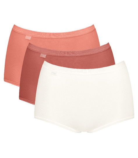 3 x Majtki damskie sloggi Basic+ Maxi C3P-42 Sloggi
