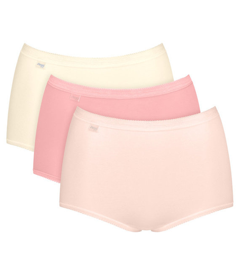 3 x Majtki damskie sloggi Basic+ Maxi C3P-46 Sloggi