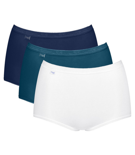3 x Majtki damskie sloggi Basic+ Maxi C3P-52 Sloggi
