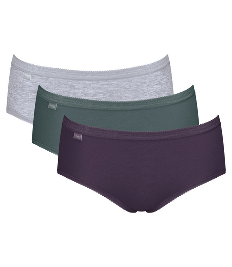3 x Majtki damskie sloggi Basic+ Midi C3P-40 Sloggi