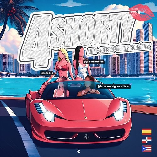 4 shorty Aida Martorell, Lennis Rodriquez & Chesca