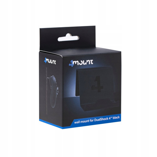 4MOUNT - WALL MOUNT FOR CONTROLLER DS4 - BLACK Inny producent