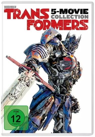 5DVD Various: Transformers 1-5 Unknown