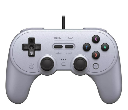 8BitDo Pro2 Wired Gamepad Grey Ed. (RET00285) 8bitdo