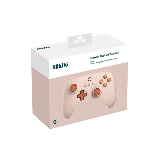 8BitDo Ultimate C Bluetooth Controller Orange NS RET00404 8bitdo