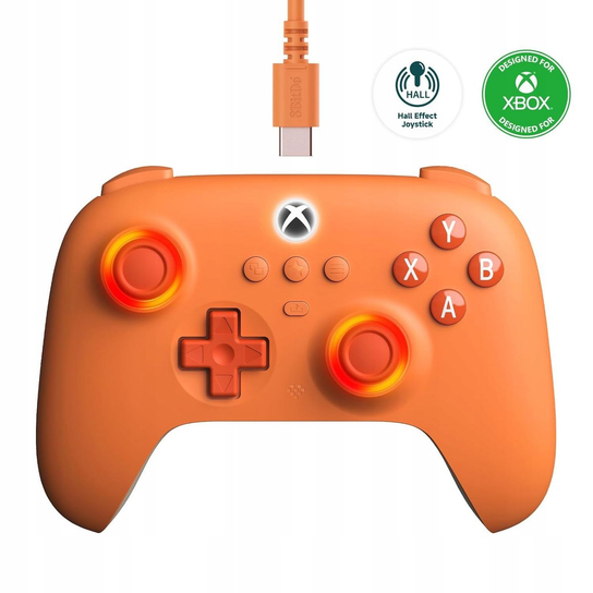 8BITDO ULTIMATE C WIRED XBOX GAMEPAD ORANGE 8bitdo