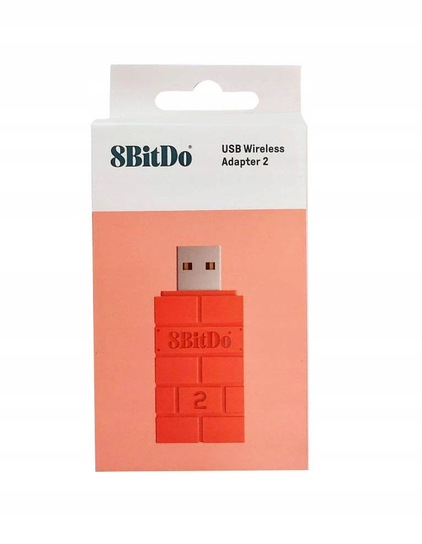 8BitDo USB Wireless Adapter 2 Brown (RET00311) 8bitdo