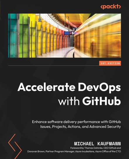 Accelerate DevOps with GitHub - ebook epub Michael Kaufmann