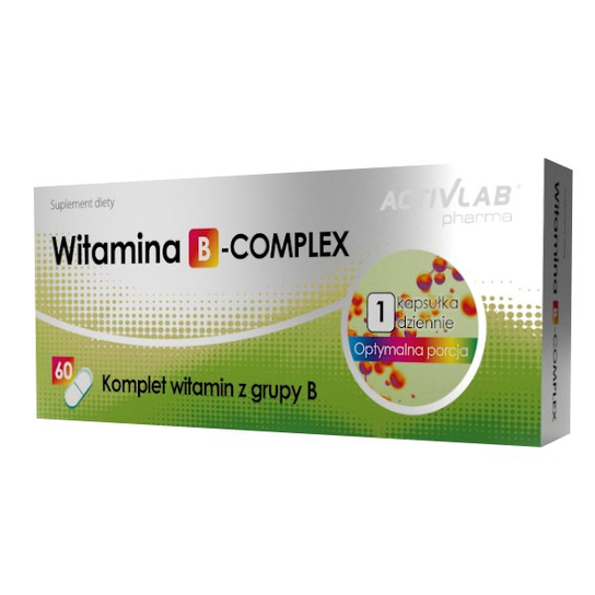 Activlab Pharma Witamina B-Complex 60 Kapsułek ActivLab
