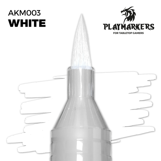 AK Interactive: Playmarkers - White Inna marka