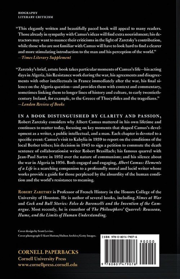 Albert Camus Zaretsky Robert
