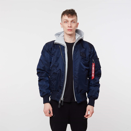 Alpha Industries MA-1 D-Tec - REP. BLUE - M Alpha Industries