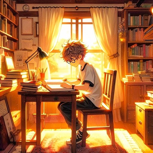 Anime Lofi Study Neo Komorebi