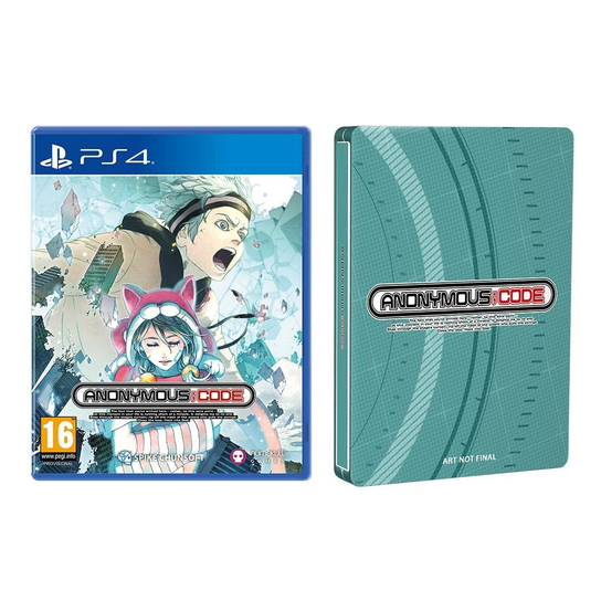 Anonymous Code Steelbook Launch Edition, PS4 Spike Chunsoft