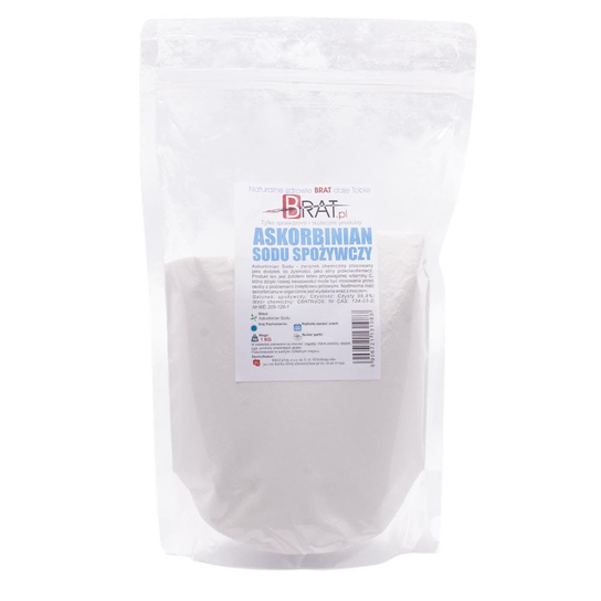 Askorbinian sodu 1kg BRAT