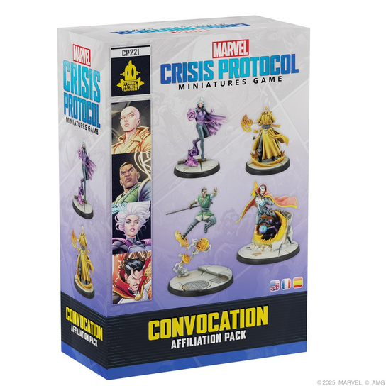 Asmodee, Marvel: Crisis Protocol – Convocation, Affiliation Pack, Atomic Mass Games, Tabop, 2 Players, from Age 14+, 90-120 minut, angielski, francuski i hiszpański Inna marka