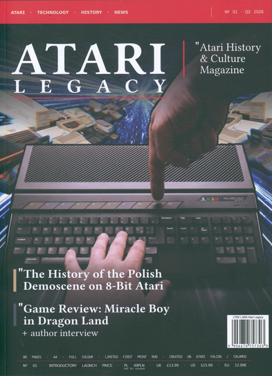 Atari Legacy (wydanie magazynu w języku angielskim) LTEK LABS Sp. z o.o.