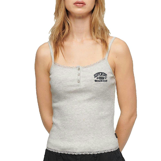Athletic Essentials Button Down Cami Top Superdry Inna marka