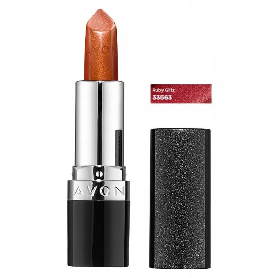 AVON Ultralśniąca szminka Ruby Glitz AVON
