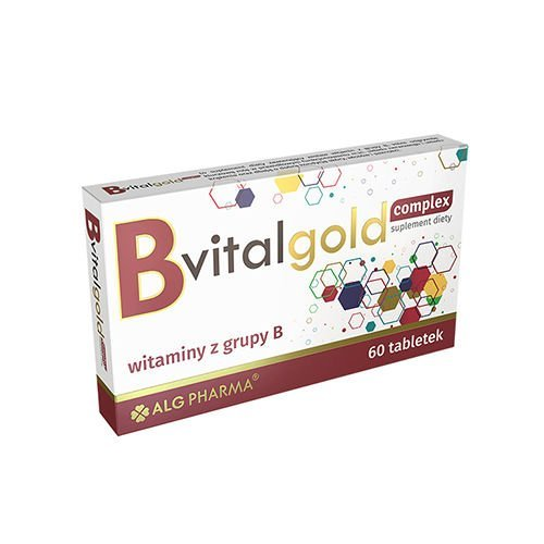 B Vitalgold Complex Witamina B 60 Tabl. ALG PHARMA