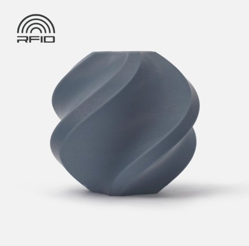 Bambu Lab PLA 1,75 mm 1000 g Basic Blue Gray (10602) - REFILL Bambu Lab