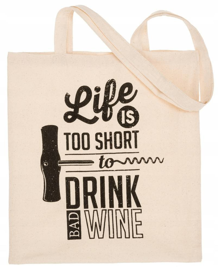 Bawełniana torba typu shopper bag Inna marka