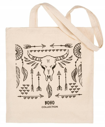 Bawełniana torba typu shopper bag Inna marka