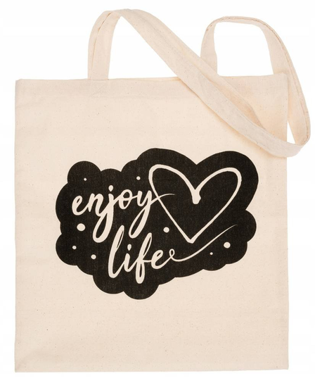 Bawełniana torba typu shopper bag Inna marka
