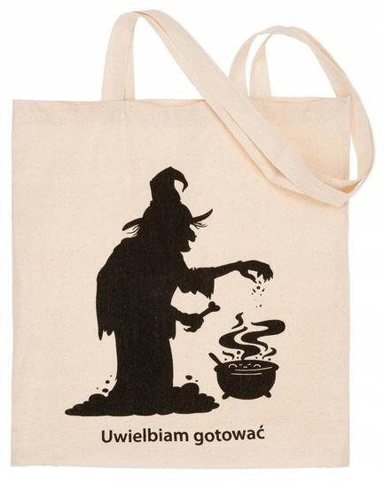Bawełniana torba typu shopper bag Inna marka