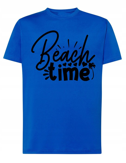 Beach T-shirt Wakacje Lato Plaża Modny Rozm.S Inna marka