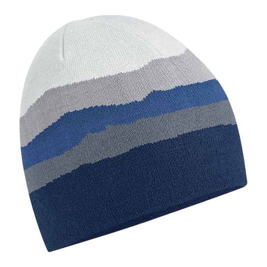 Beechfield Mountain Pull-On Beanie (OS / Niebieski) Beechfield